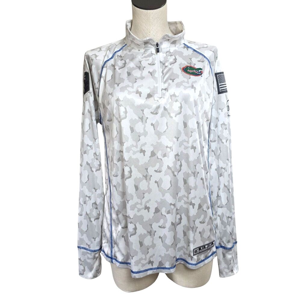 Florida Gators Top Womens XL Colosseum Operation Hat Trick OHT 1/4 Zip
